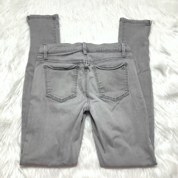 Joe's Jeans- Chelsea Grey Zipper Distressed - Picture 3 of 8